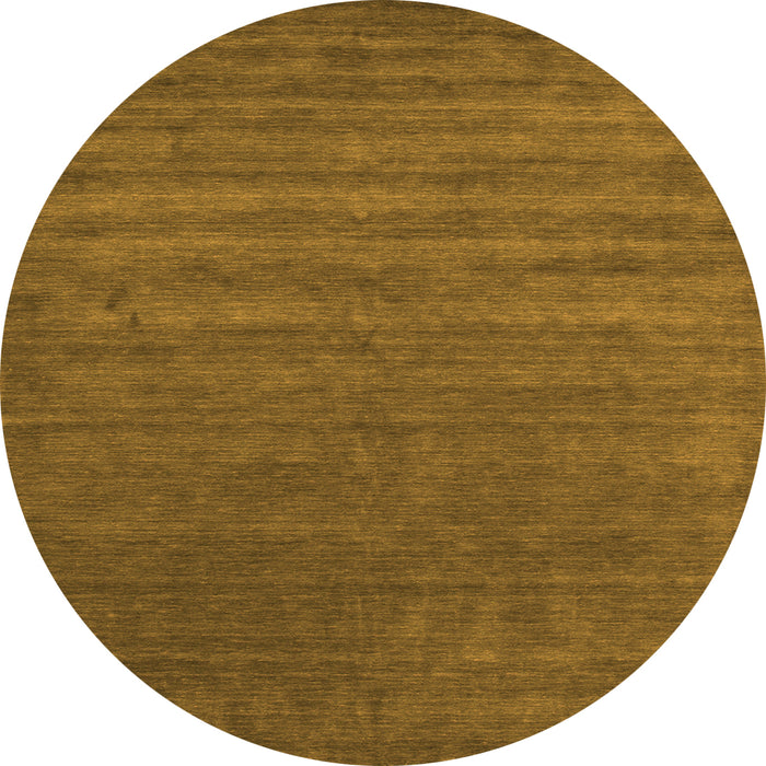 Square Abstract Orange Contemporary Rug, con18org