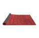 Abstract Red Contemporary Area Rugs