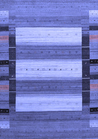 Abstract Blue Contemporary Rug, con1900blu