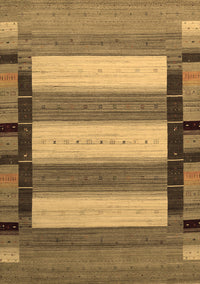 Abstract Brown Contemporary Rug, con1900brn