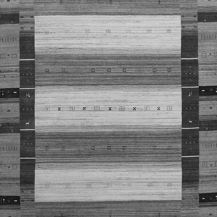 Abstract Gray Contemporary Rug, con1900gry