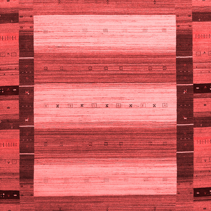 Machine Washable Abstract Red Contemporary Rug, wshcon1900red