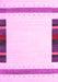 Solid Pink Modern Rug, con1901pnk