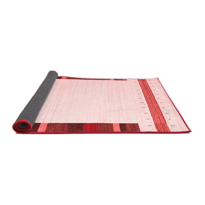 Solid Red Modern Area Rugs