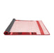 Solid Red Modern Area Rugs