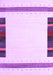 Solid Purple Modern Rug, con1901pur