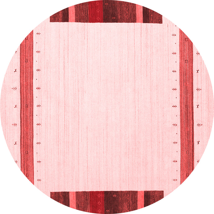 Machine Washable Solid Red Modern Rug, wshcon1901red
