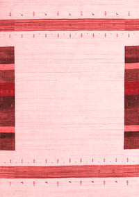 Solid Red Modern Rug, con1901red