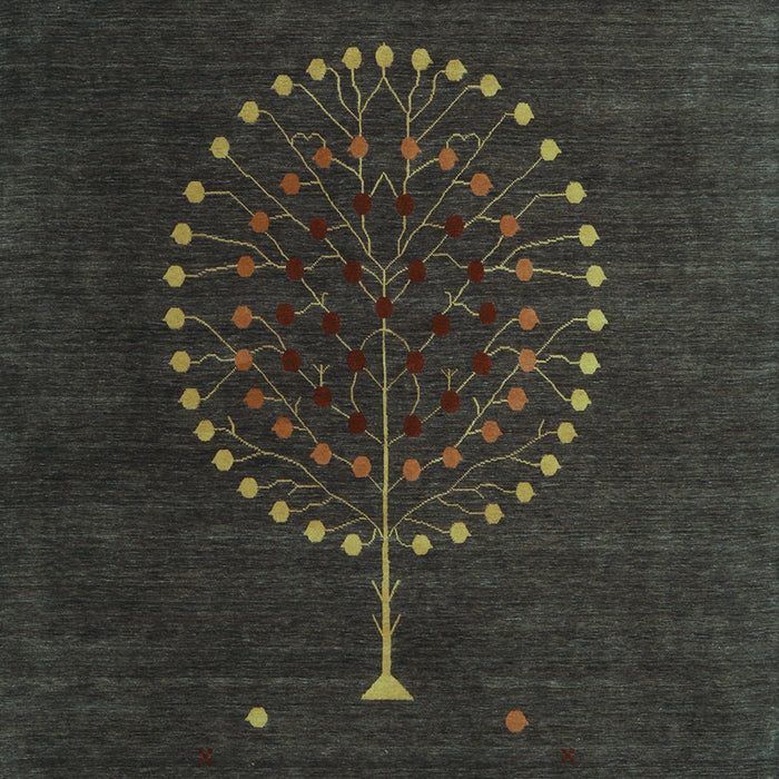 Abstract Light Blue Contemporary Rug, con1902lblu