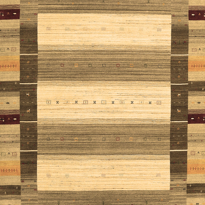 Abstract Brown Contemporary Rug, con1903brn