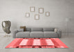 Contemporary Red Washable Rugs