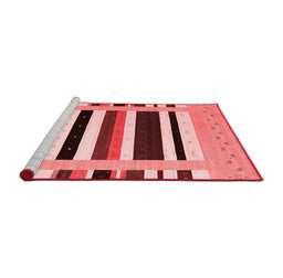 Contemporary Red Washable Rugs
