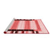 Contemporary Red Washable Rugs