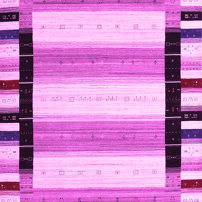 Machine Washable Abstract Pink Contemporary Rug, wshcon1906pnk