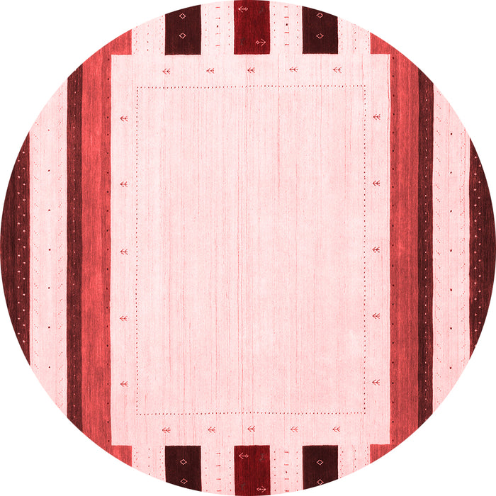 Machine Washable Solid Red Modern Rug, wshcon1907red