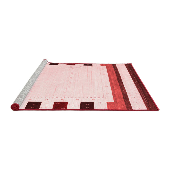Modern Red Washable Rugs