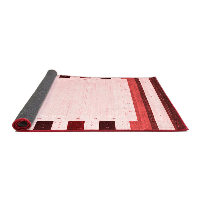 Solid Red Modern Area Rugs