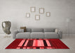 Contemporary Red Washable Rugs