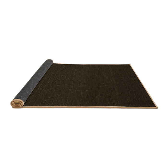 Sideview of Abstract Brown Contemporary Rug, con190brn