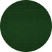 Machine Washable Abstract Green Contemporary Area Rugs, wshcon190grn