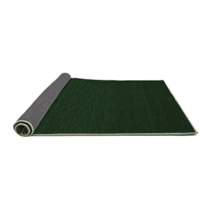 Sideview of Abstract Emerald Green Contemporary Rug, con190emgrn