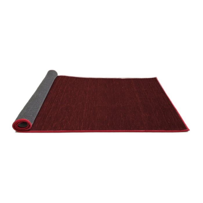 Abstract Red Contemporary Area Rugs