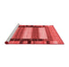 Contemporary Red Washable Rugs