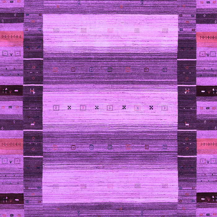 Machine Washable Abstract Purple Contemporary Area Rugs, wshcon1910pur