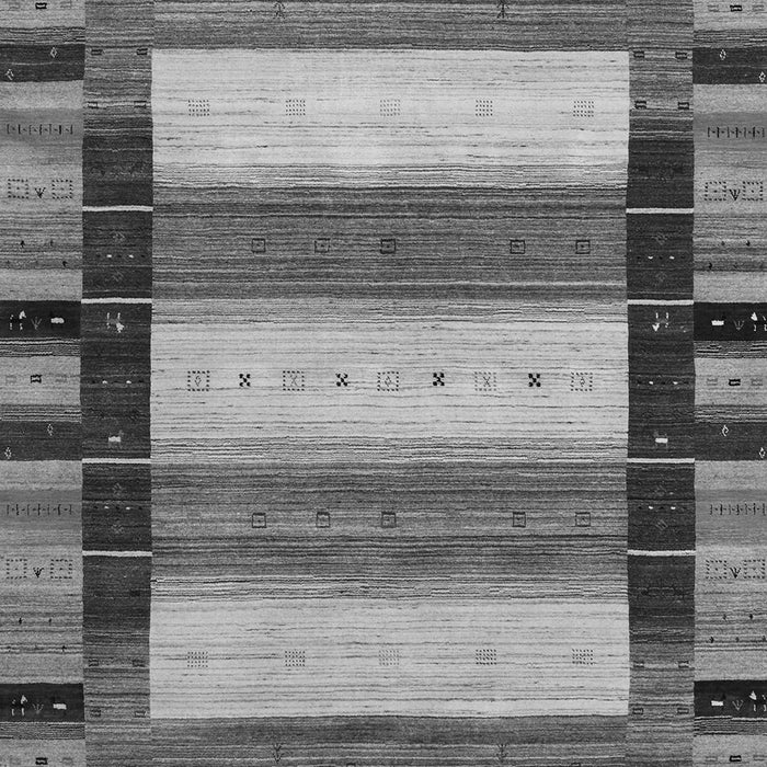 Abstract Gray Contemporary Rug, con1910gry