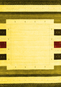 Solid Yellow Modern Rug, con1911yw