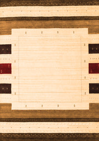 Solid Orange Modern Rug, con1911org