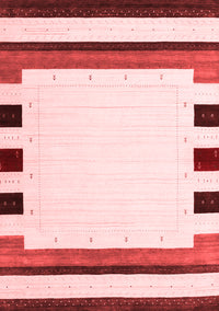 Solid Red Modern Rug, con1911red