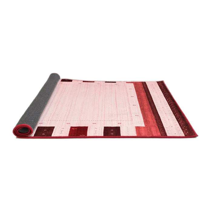 Solid Red Modern Area Rugs