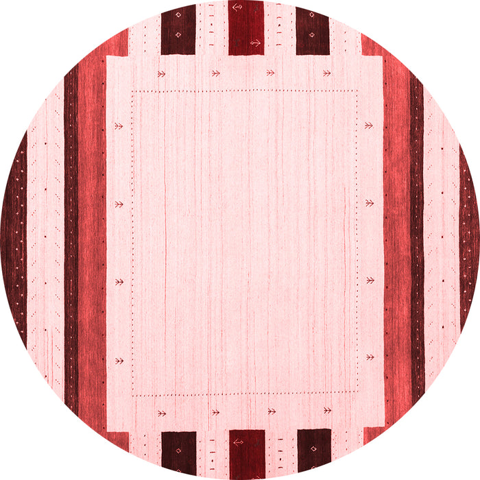 Machine Washable Solid Red Modern Rug, wshcon1911red
