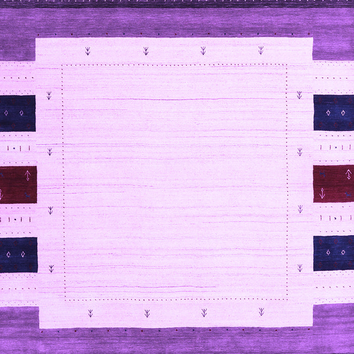 Solid Purple Modern Rug, con1911pur