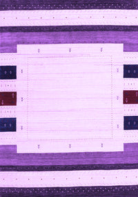 Solid Purple Modern Rug, con1912pur