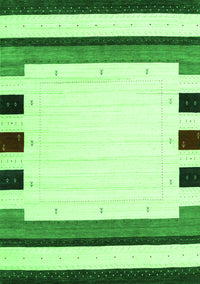 Solid Green Modern Rug, con1912grn