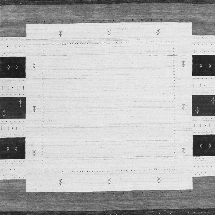 Solid Gray Modern Rug, con1912gry