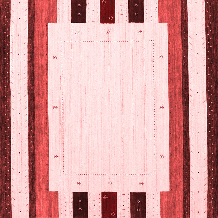 Solid Red Modern Rug, con1912red