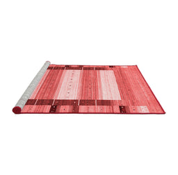 Contemporary Red Washable Rugs