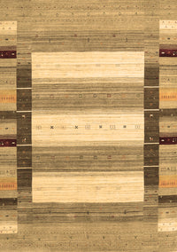 Abstract Brown Contemporary Rug, con1913brn