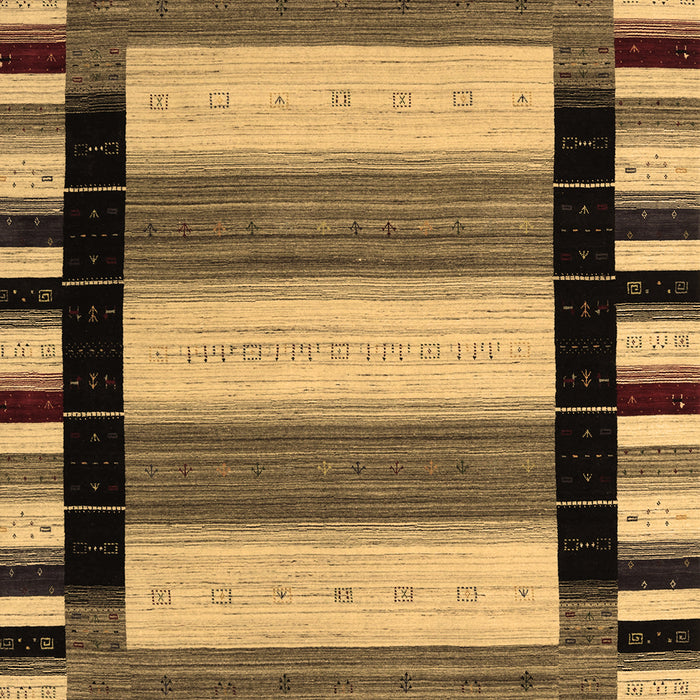 Abstract Brown Contemporary Rug, con1914brn