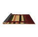 Sideview of Abstract Brown Contemporary Rug, con1915brn