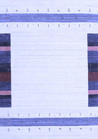 Solid Blue Modern Rug, con1916blu