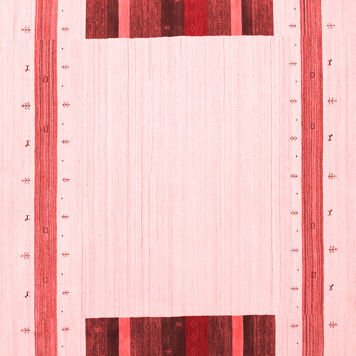 Solid Red Modern Rug, con1916red
