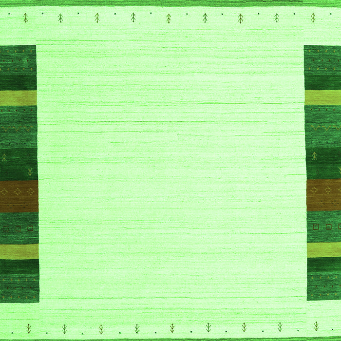 Solid Green Modern Rug, con1916grn