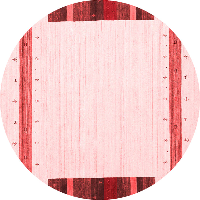 Machine Washable Solid Red Modern Rug, wshcon1916red