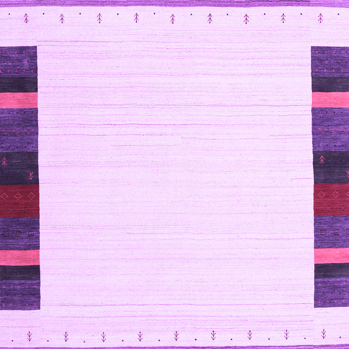 Machine Washable Solid Purple Modern Area Rugs, wshcon1916pur