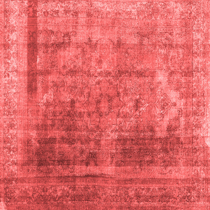 Machine Washable Abstract Red Contemporary Rug, wshcon1917red