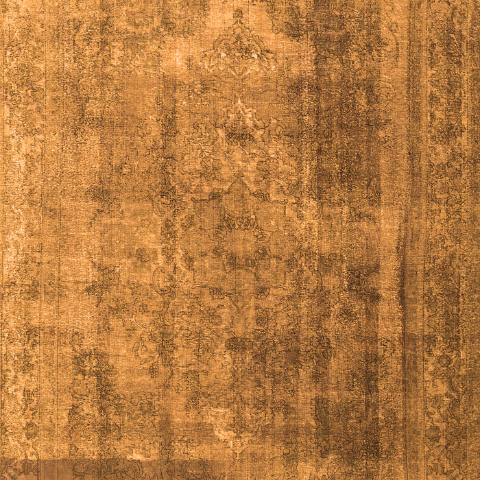 Serging Thickness of Machine Washable Abstract Orange Contemporary Area Rugs, wshcon1917org